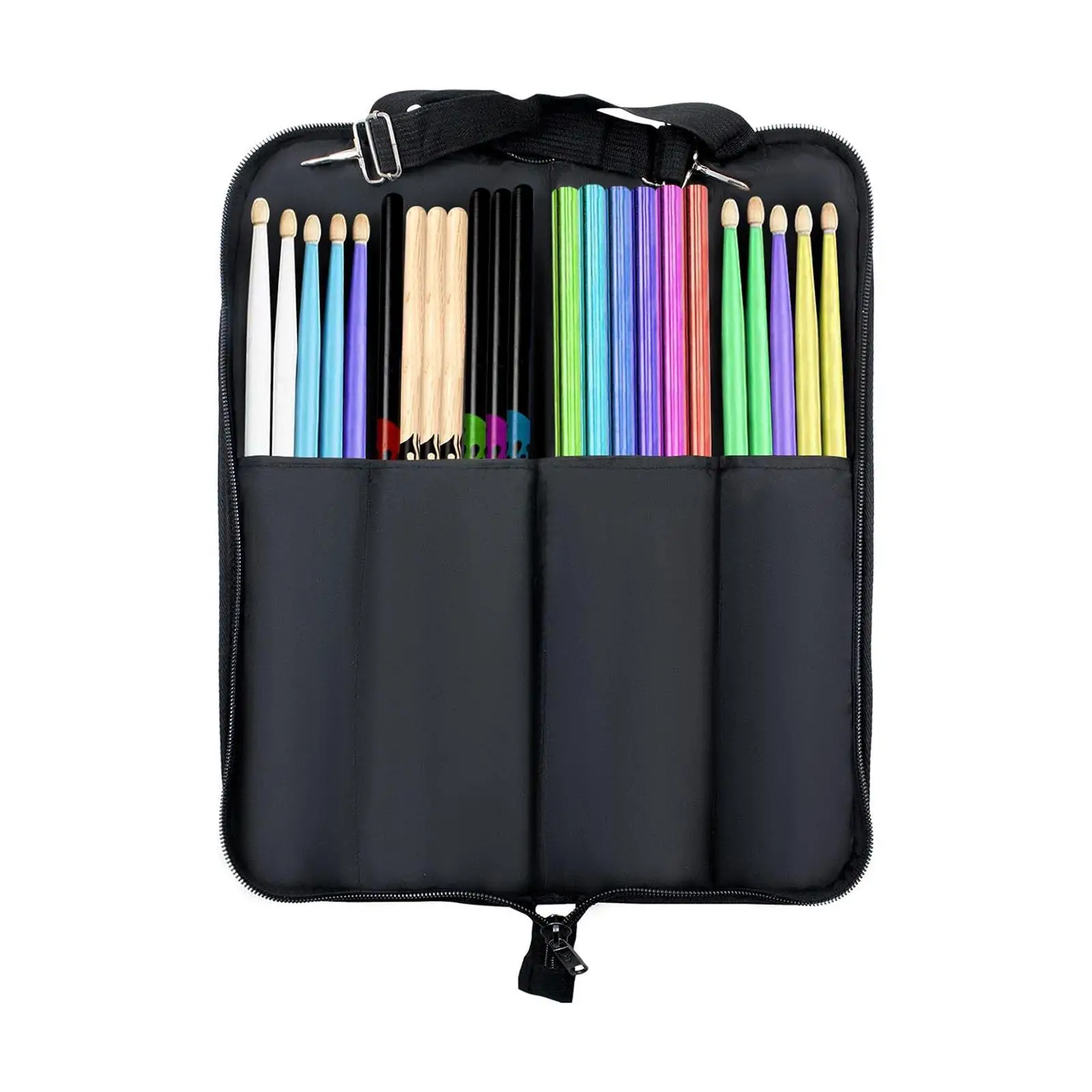 

Drum Sticks Bag Drum Mallet Bag Thickened Pouch Drumstick Storage Case for Beginner Concert Stage Drummer Gift for Drummers