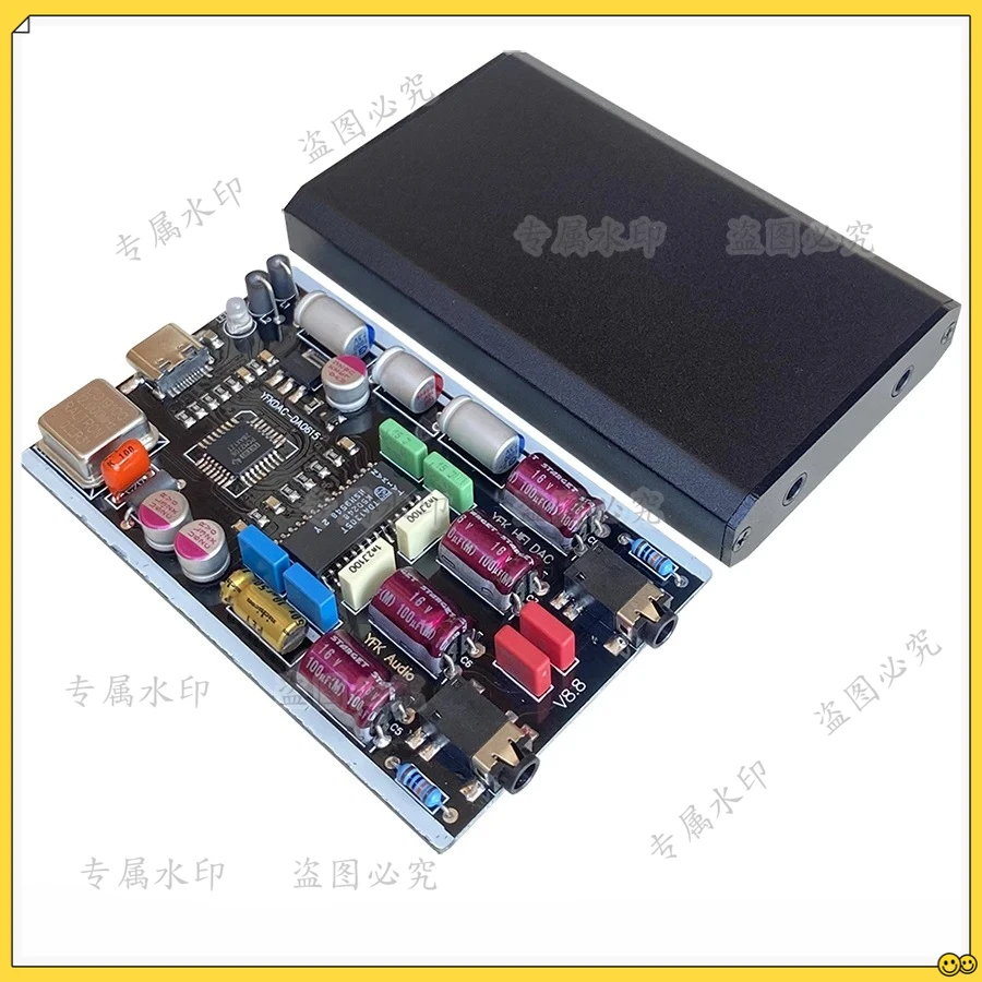 

TDA1305 DAC Decoder Computer USB Fever HIFI Sound Card Headphone OTG Big Tail PCM2706