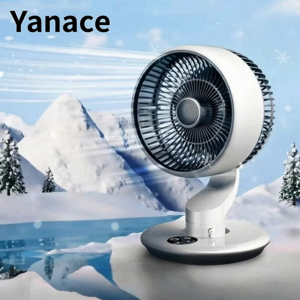 Yanace Powerful Desktop Fan Brings Arctic Breeze to Your Space with Sleek Design and Quiet Operation for Perfect Comfort