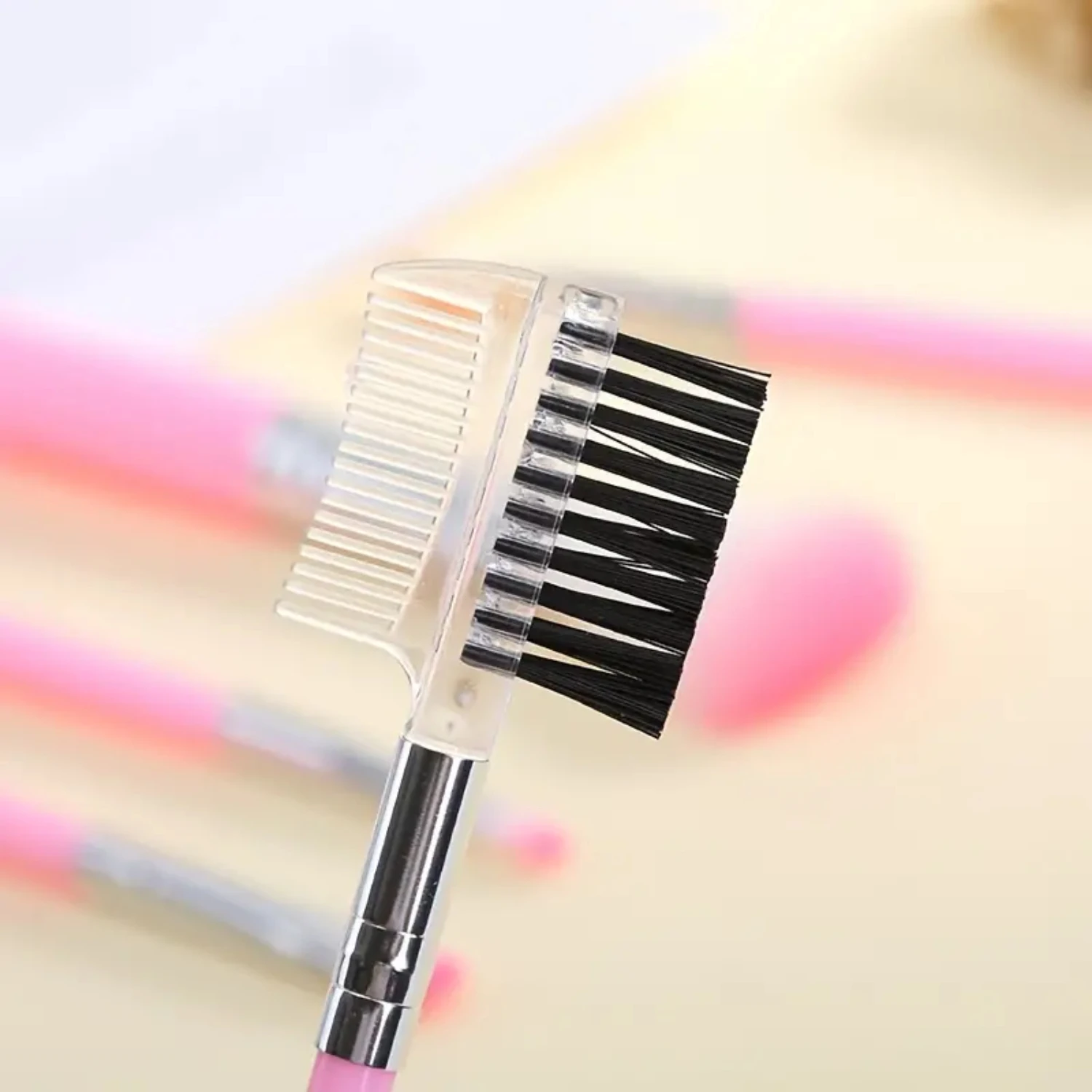 Juego de 5 uds de brochas de maquillaje, Mini Kit de brochas cosméticas portátiles, sombra de ojos profesional, colorete, brochas para polvos sueltos, regalo de cumpleaños