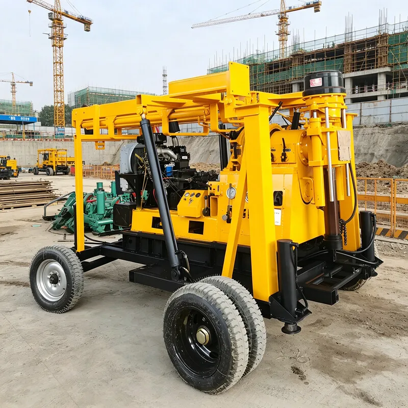 Customized 100m Hydraulic Crawler Mine Core Diamond Sample Drilling Rig Crawler Mounted Core Drilling Rig For Exploration