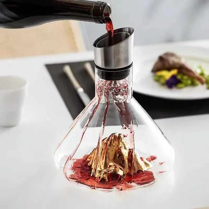 Iceberg Red Wine Fast Decanter Household High-Grade Online Celebrity Wine Glass Set European Luxury High-End Wine Pot
