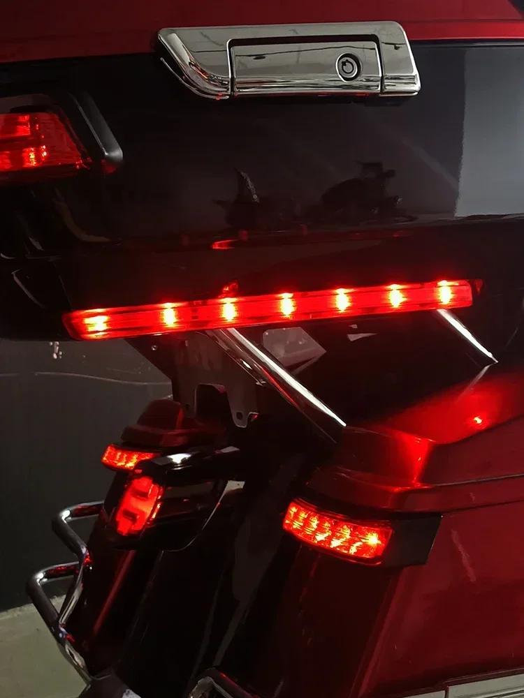 Motocyklowe światła LED, bagażnik turystyczny, lampki akcentujące, boczne światła obrysowe, panelowe lampy do Harley Touring Street Glide Electra Glide Trike 06-2023 — zdjęcie 2