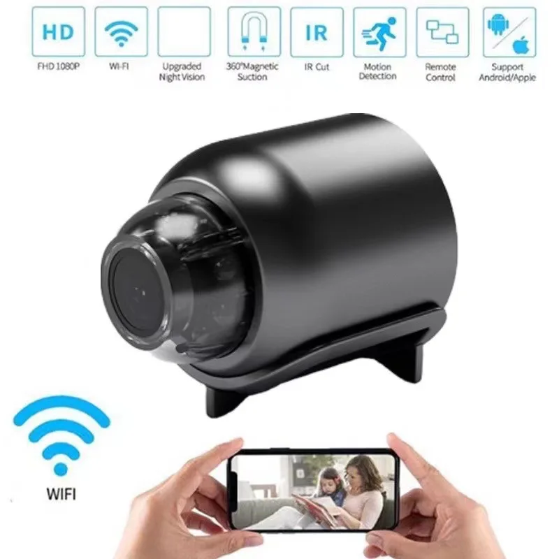 X5 Night Vision 1080P HD Camera Smart Wireless Surveillance Camera Lightweight Clear Portable Motion Detection High Quality 2026