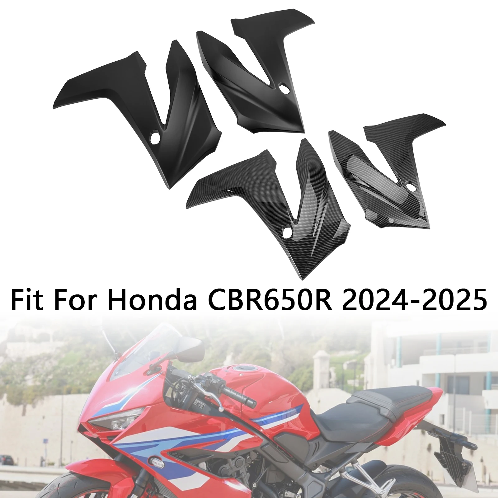 

Topteng Side frame Cover Panel Fairing Body Cowl For Honda CBR650R 2024-2025