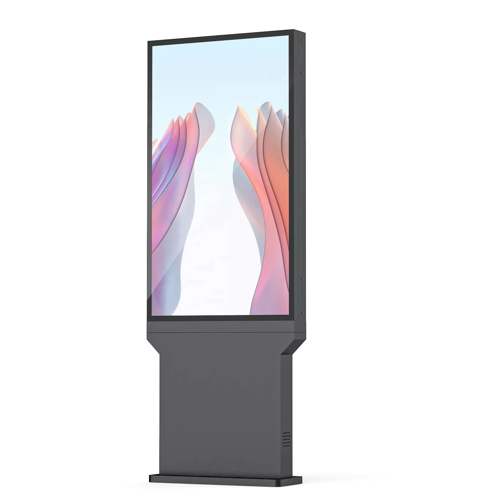 

Digital signage 55-inch outdoor restaurant through-train menu board display