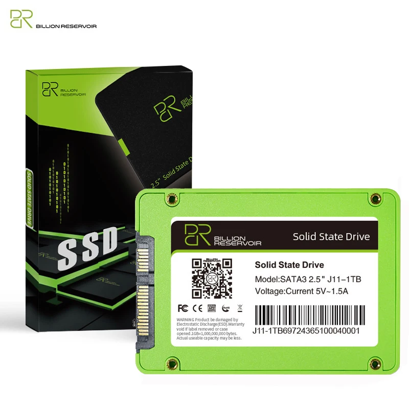 

BR SSD SATA 2,5-дюймовый твердотельный накопитель 128 ГБ, твердотельный накопитель 1 ТБ SSD SATA 3,0, жесткий диск, внутренний SSD SATA3 для ноутбука, настольного компьютера