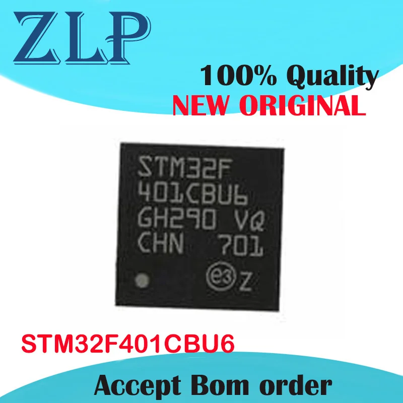 diy electronic kit STM32F401CBU6 STM32F401CBU6TR QFN-48 MCU IC NEW ORIGINAL