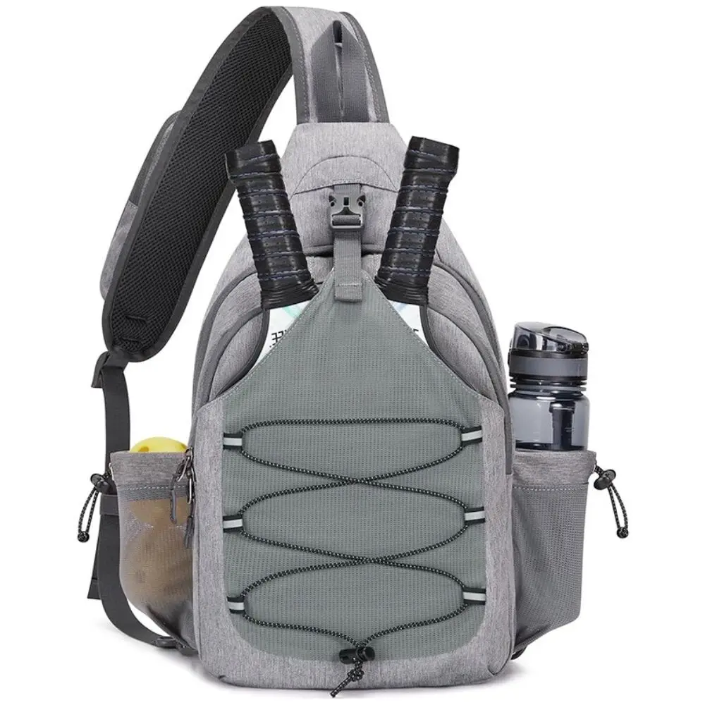 

Large Capacity Pickleball Rackets Backpack Holds 2 Rackets Adjustable Pickleball Paddle Bag Lightweight Pickleball Bag