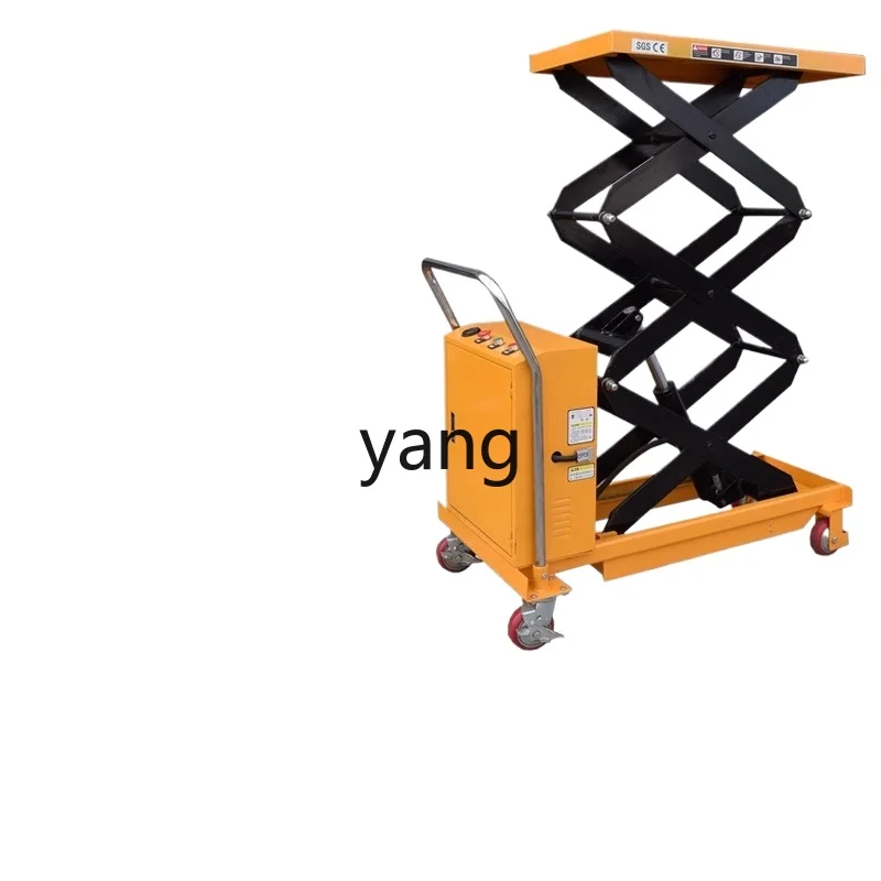 LTT Mobile Fixed Scissor Hydraulic Lifting Platform Truck, Ultra Low Release Platform