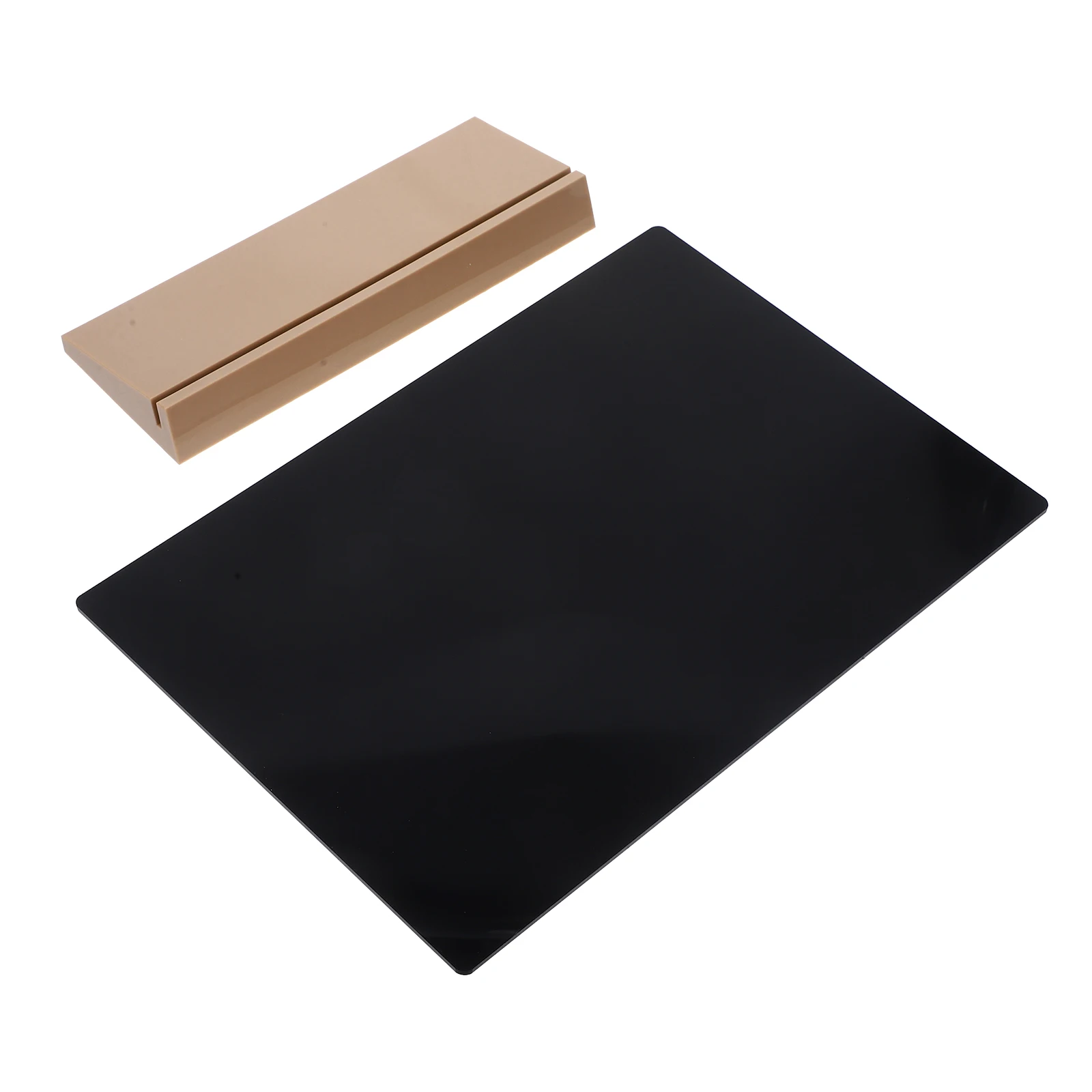 Hand Drawn Small Chalkboard Sign Abs Memo Message Desktop Decor Erasable Writing Surface For Office Home Wedding Party Tabletop