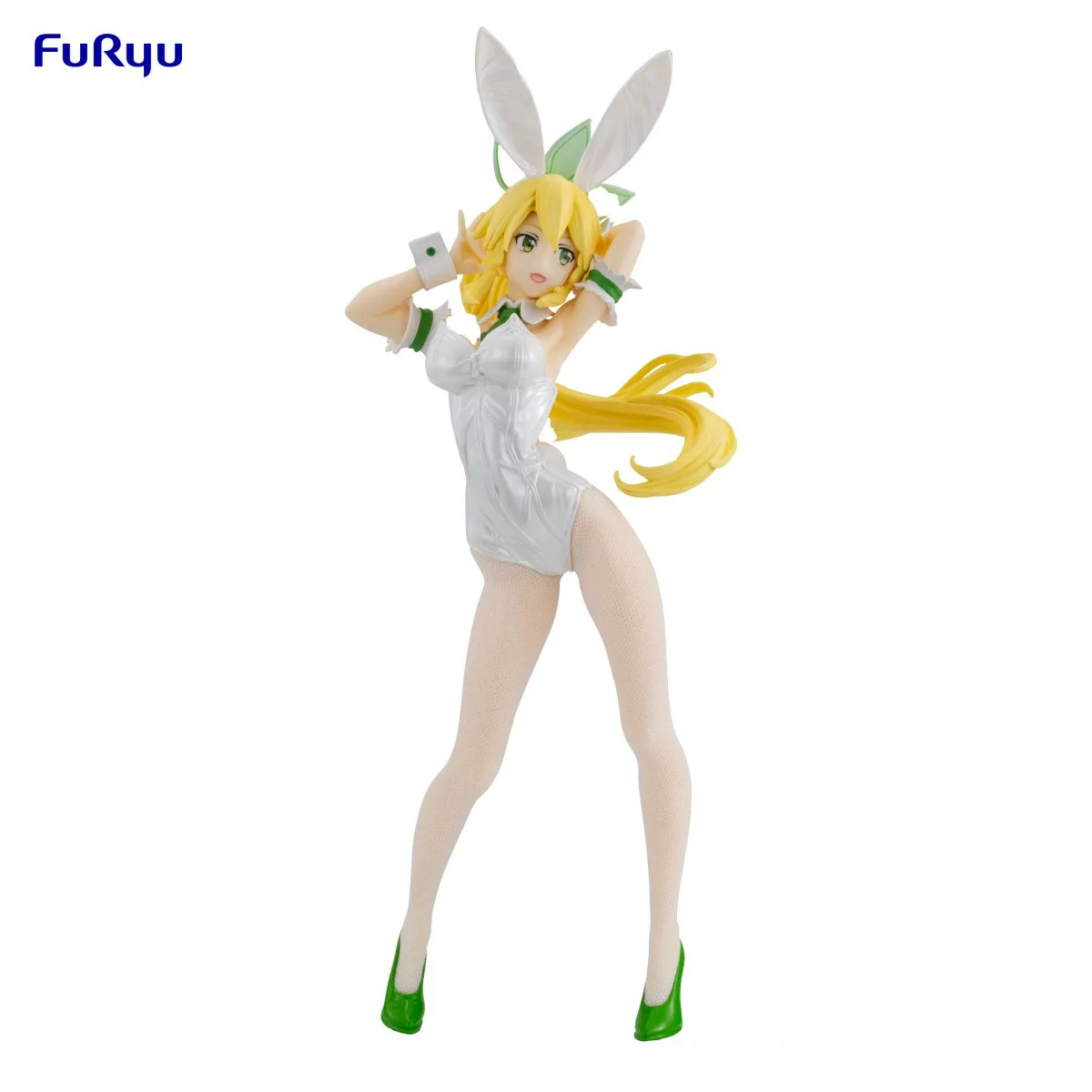 In Stock Original  FuRyu BiCute Bunnies Sword Art Online - Leafa White Pearl Ver Anime Figure Action Figure Model Decoration