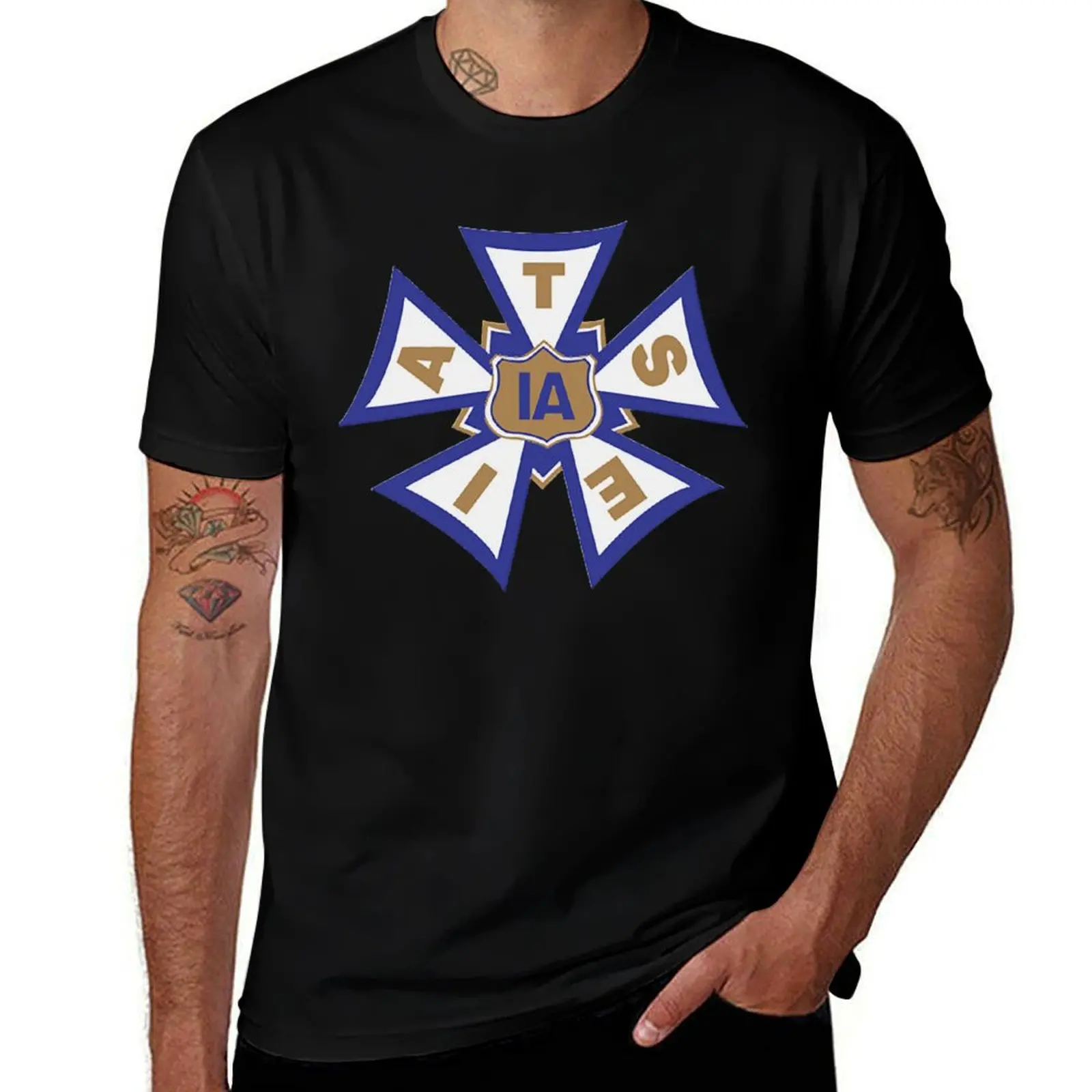 

iatse symbol T-Shirt funny meme t-shirts blue archive tshirts personalised customs t shirts for men