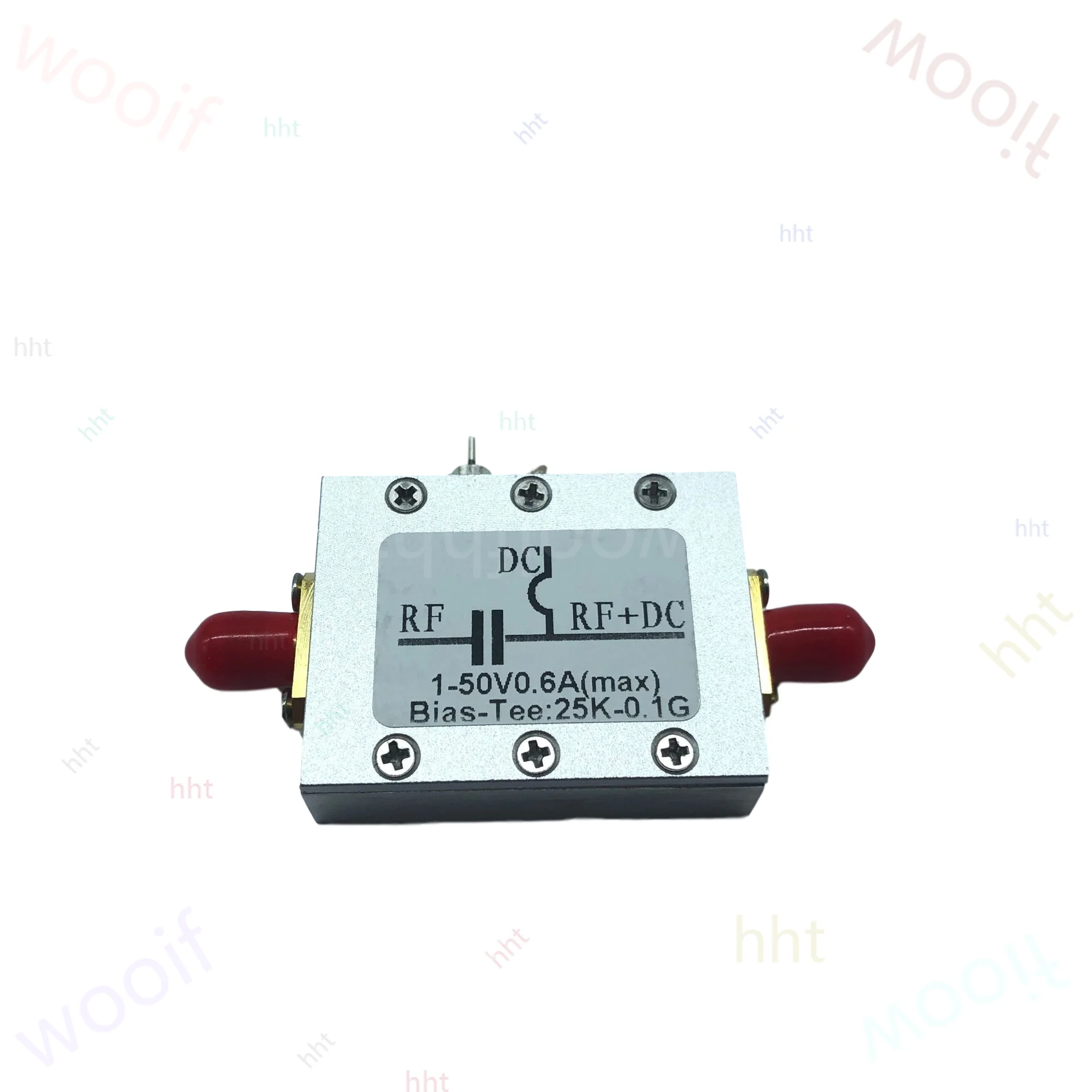 RF Isolators, Biases, Coaxial Feed Bias Tee 25K-100MHz Low Insertion Loss HF AM