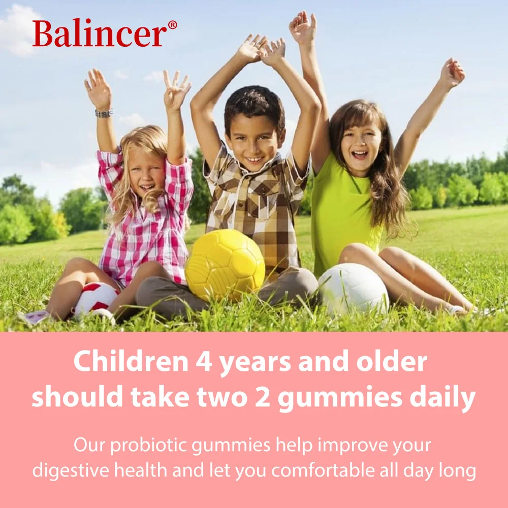 علكة بروبيوتيك عضوية طبيعية (فراولة)، للأطفال، جيدة لصحة الأمعاء، ودعم الجهاز المناعي والعافية الشاملة