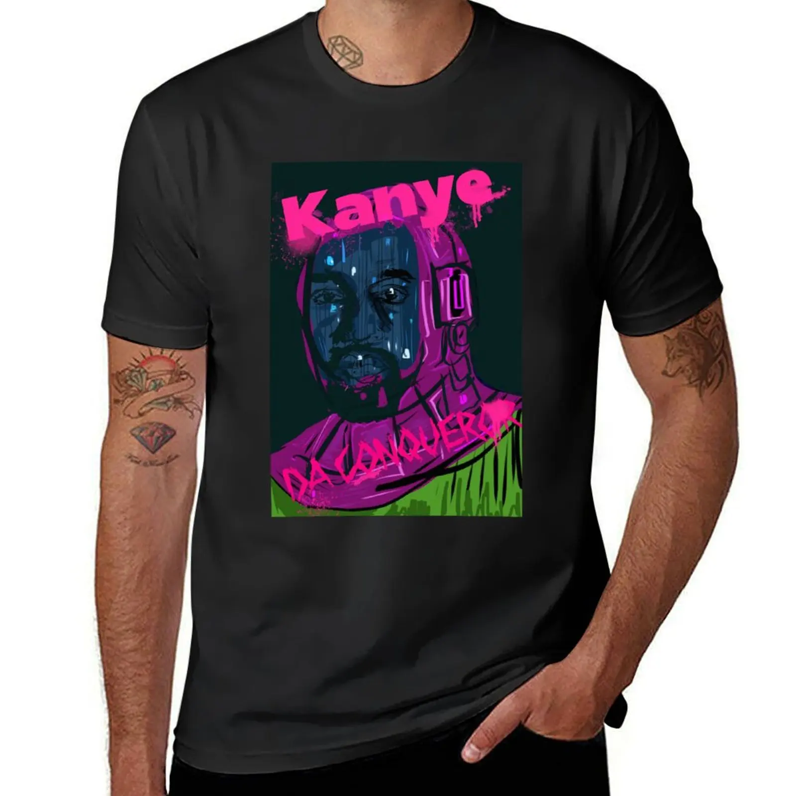 Kanye Kang T-Shirt summer top sports fans mens clothes