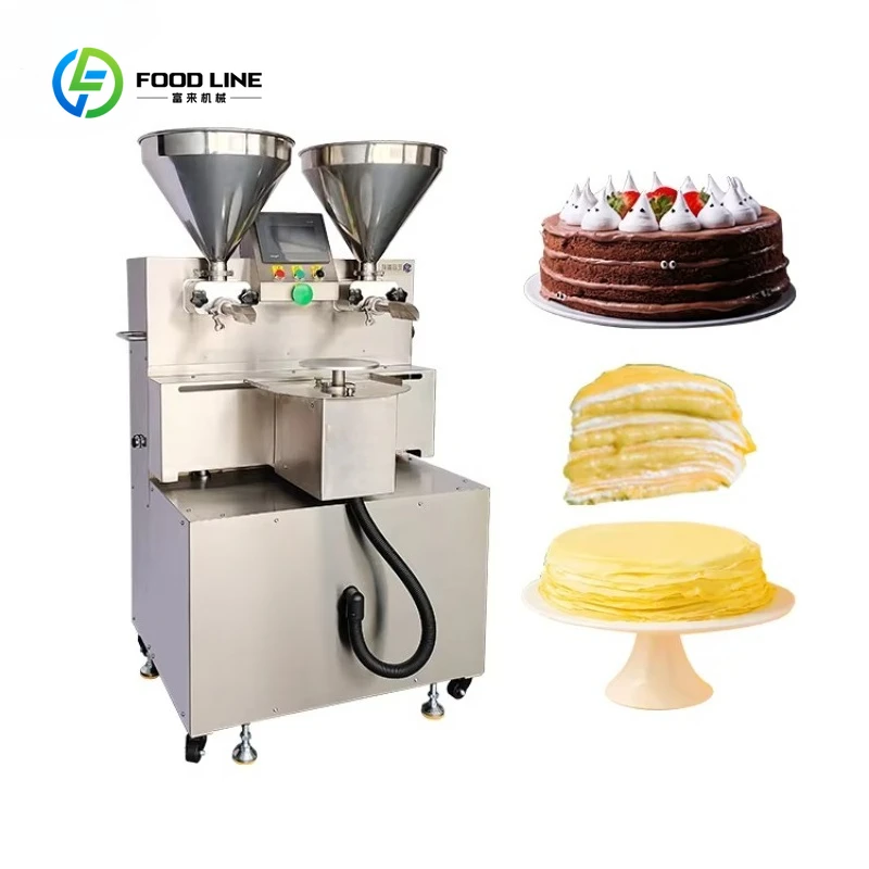 Customized Automatic Cake Icing & Filling Machine - High Efficiency Even Coating for Layer for Commercial Bakery Decorating Use