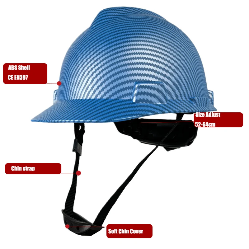 CE EN397 Industrial Safety Helmets For Engineer Work Caps Men Construction Head Protection ABS Hard Hat Engirneering