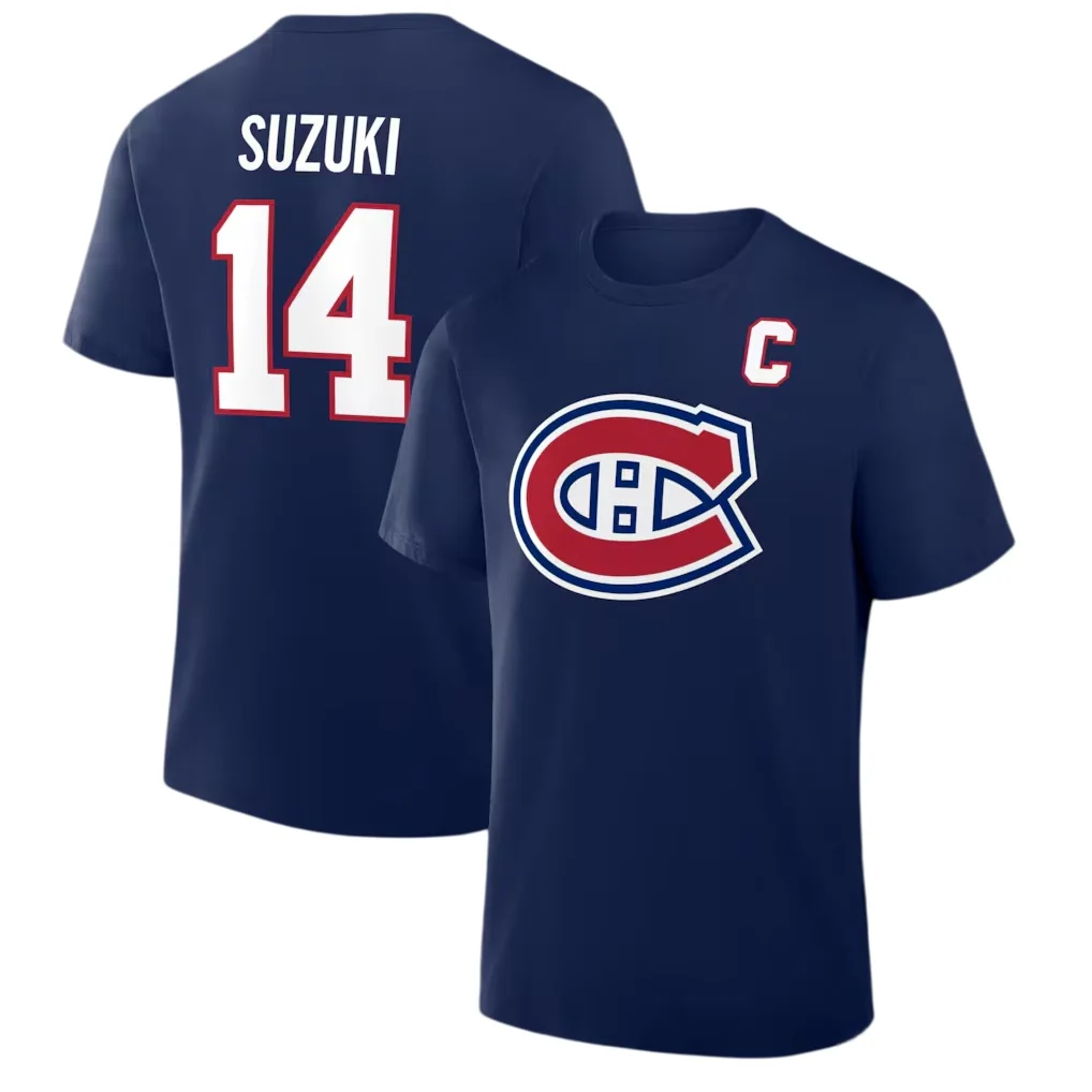 2026 Canadiens Ice Hockey Merch T-shirt Men Women Summer Cotton Clothing Fashion Round Neck Short Sleeved Shirt Streetwear