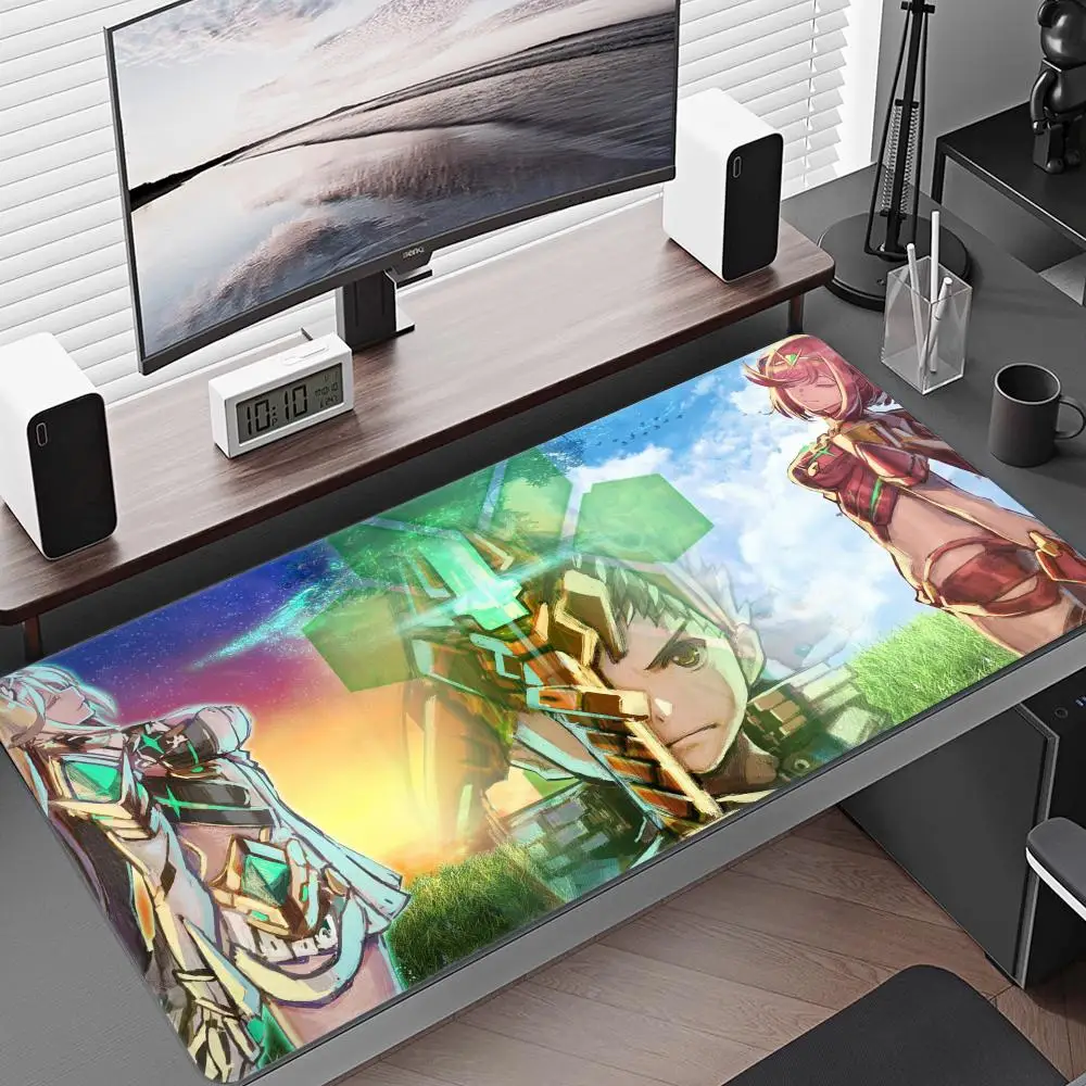 

Mause Gamer Computer Table Carpet Large Mousepad Xenoblade Chronicles Rubber Mousepad Pc Gaming Accessories Desk Mat Cabinet Mat