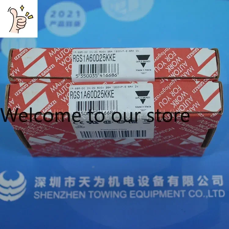 2026.4 【 Original Warranty For One Year 】 RGS1A60D25KKE Swiss Gallo Gavazzi Solid-state Relay