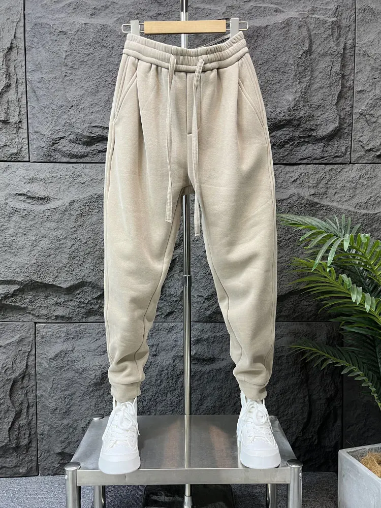 

Loose Men's Sweatpants Autumn Winter New Sle Color Casual Sports Pants Harlan High Quali Loose Fit Youth Faion