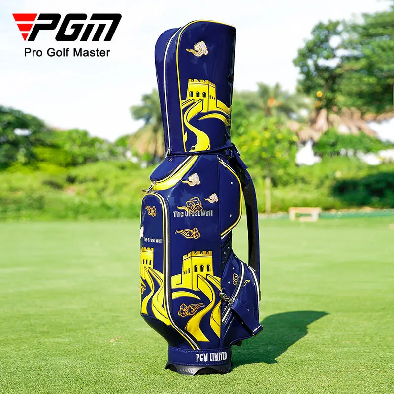 PGM Golf Bag High-End Chinese Style Embroidery Waterproof Personalized Standard Bag Wear-resistant Cue Bag QB140