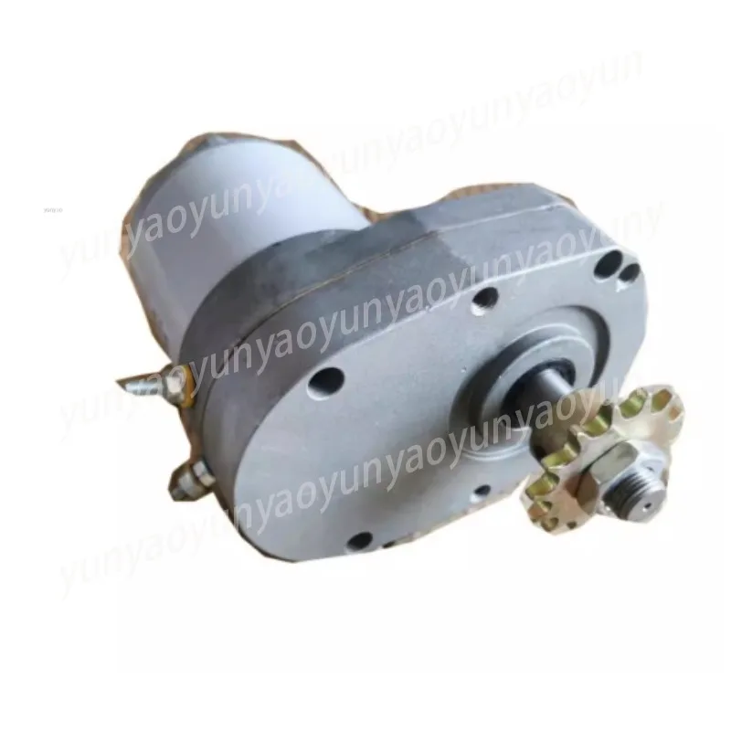 

12V600W with 14-tooth Sprocket/428 High Power Multi-purpose DC Motor Motor Double Fertilization Box Dedicated