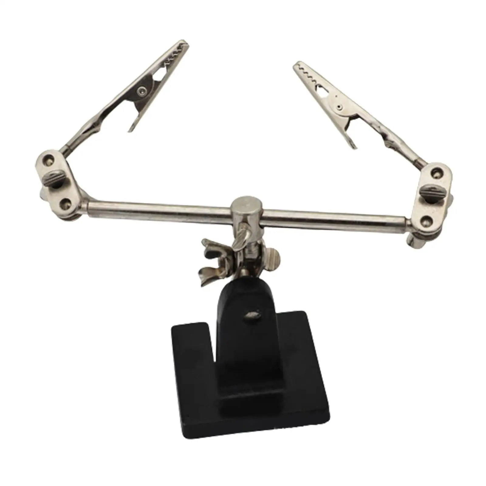 Soldering Third Hand Helping Hands Metal Stand Clamp Heavy Duty Flexible Arms