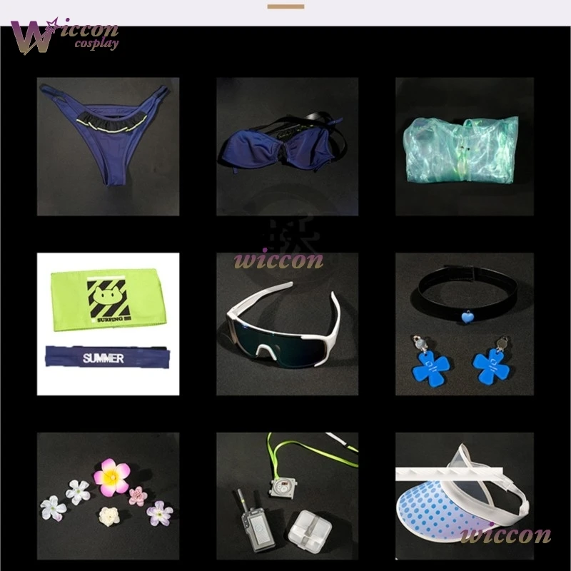 WuHu Gfl2 Clukay Klukai Cosplay Game GIRLS' FRONTLINE 2:EXILIUM Uniforms HK416 Bikini Wig Coat Women Halloween Costume Sexy Clot