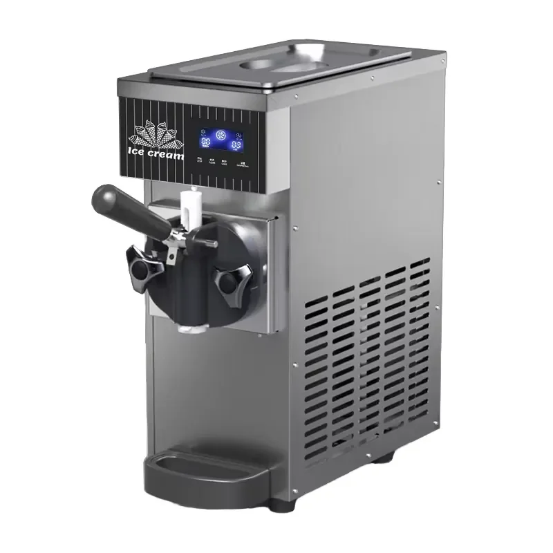 Commercial Automatic Ice Cream Machine Large Capacity Soft Serve Maker for Restaurant Cafe Shop Milk Fruit Dessert Equipment