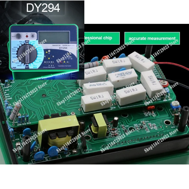 One more DY294 digital transistor DC parameter tester Capacitance voltage field effect transistor tester