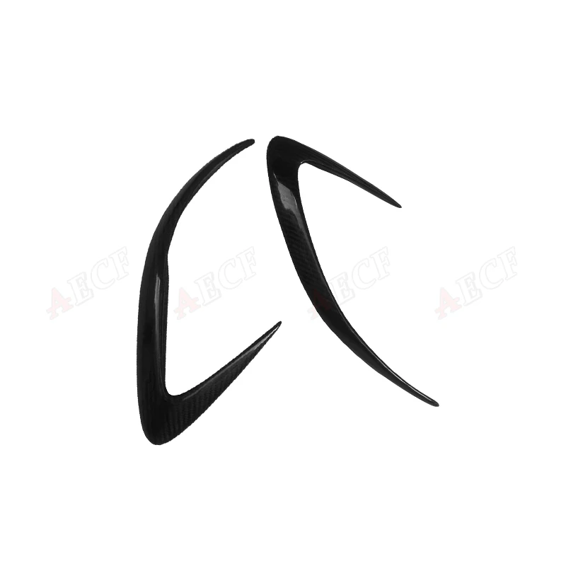 

For Mercedes Benz CLA Class W118 2020+ Carbon Fiber Rear Bumper Air Vent Side Fins Winglet Flaps Apron Canard Splitter Body Kit