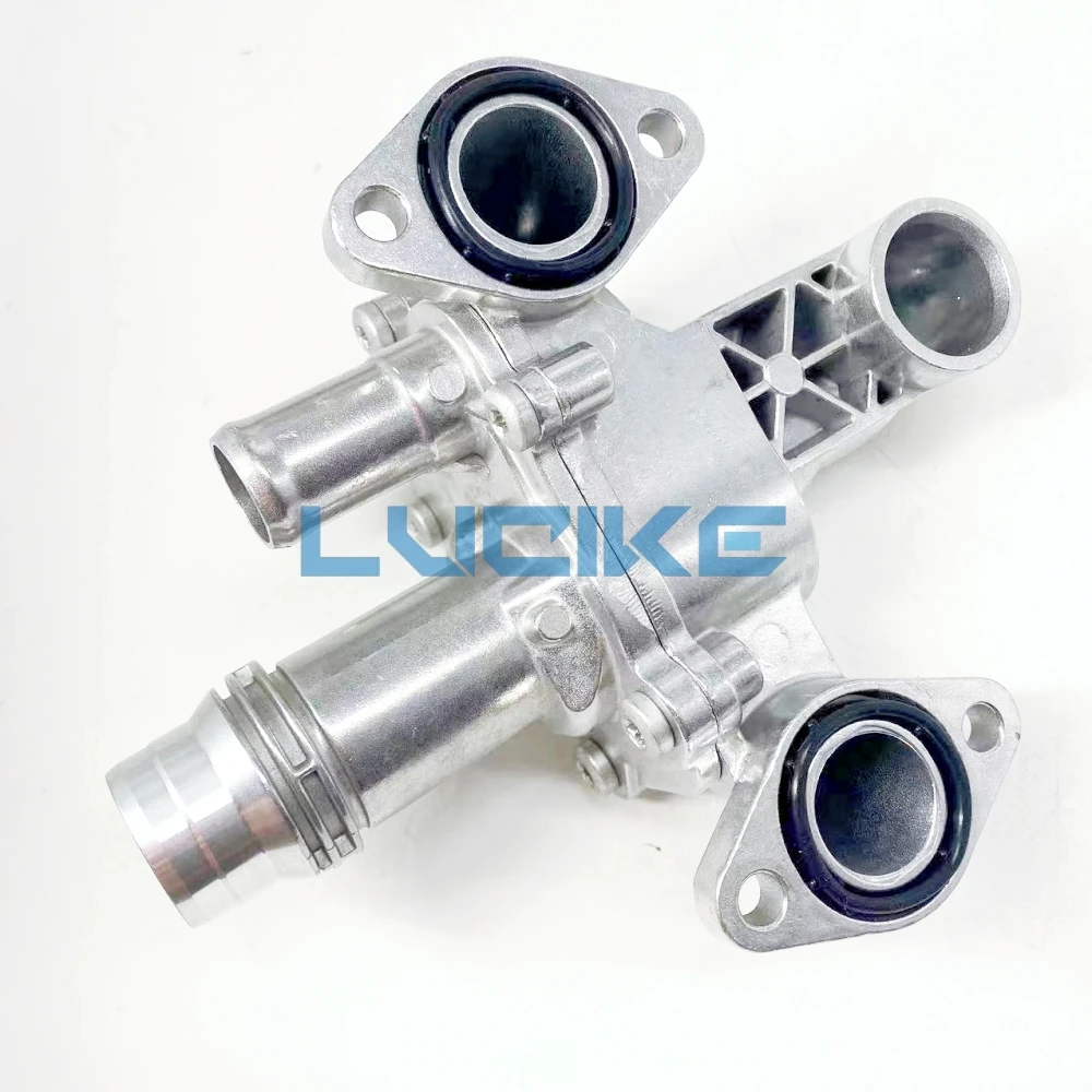 Aluminium Thermostat Gehäuse Kit für Land Range Rover Sport Entdeckung lr3 4 2,7 3,0 Diesel Jaguar XF Auslass rohr lr073372