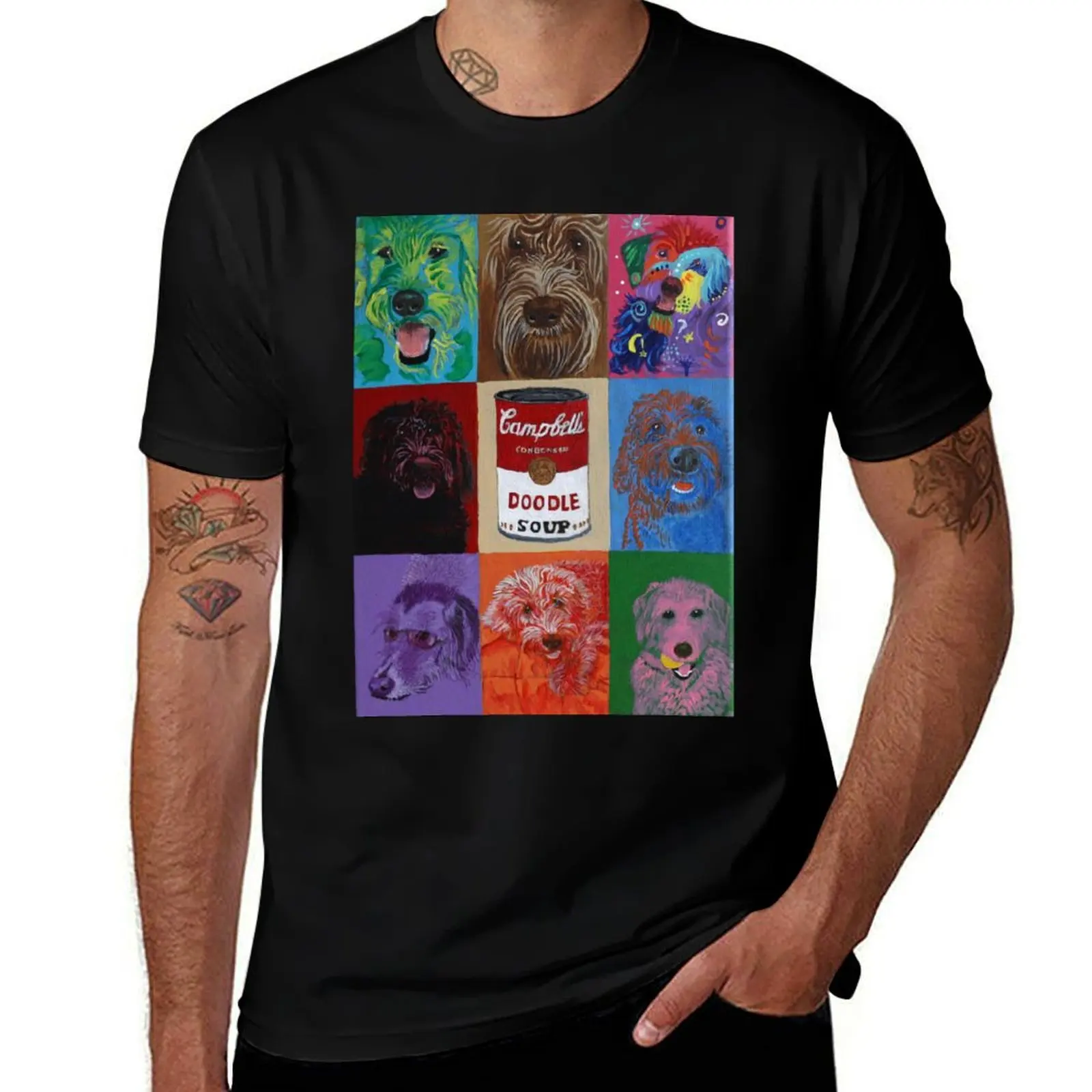 Doodle Soup T-Shirt Moisture Wicking Quick Dry Tee T-Shirt