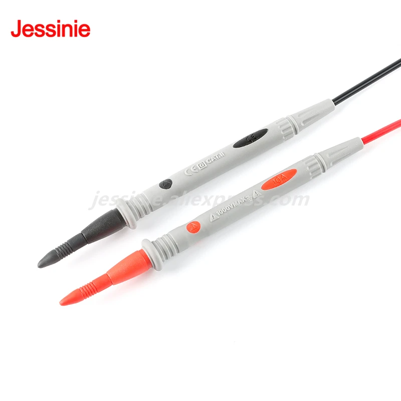 1 زوج العالمي التحقيق موصلات اختبار دبوس ل الرقمية المتعدد إبرة تلميح متر متعدد متر تستر الرصاص التحقيق سلك القلم كابل W13