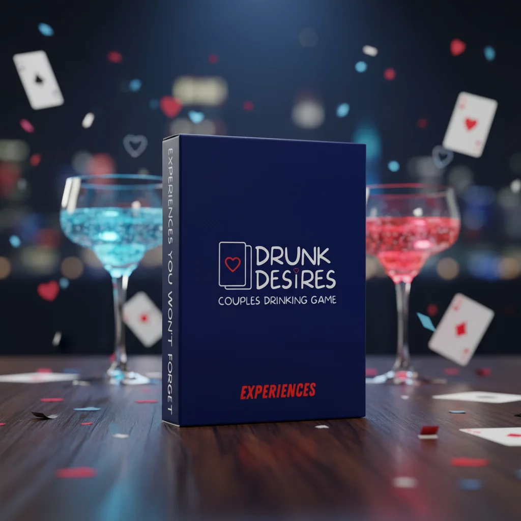 لعبة الشرب للأزواج، لعبة بطاقات حفلات ممتعة للبالغين للتاريخ الليلي، تحديات الأزواج، أنشطة الشرب والتجارب الرومانسية