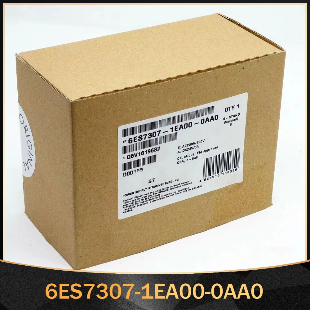 6ES7307-1EA00-0AA0 For SIEMENS SIMATIC S7-300 Regulated Power Supply PS307 Input AC 120/230 V Output DC 24 V/5 A