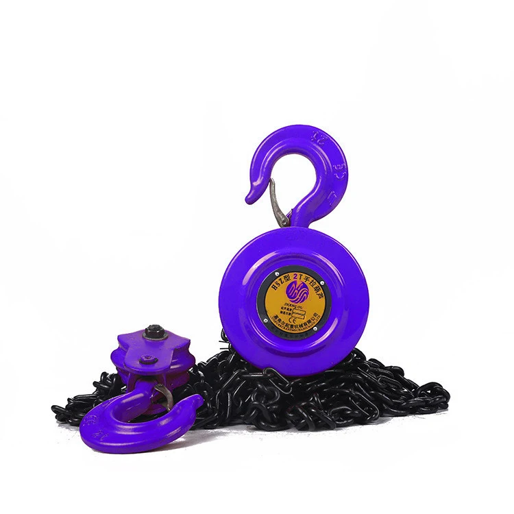 

Top Quality 30years Factory Made 10 Ton Hand Chain Hoist Block