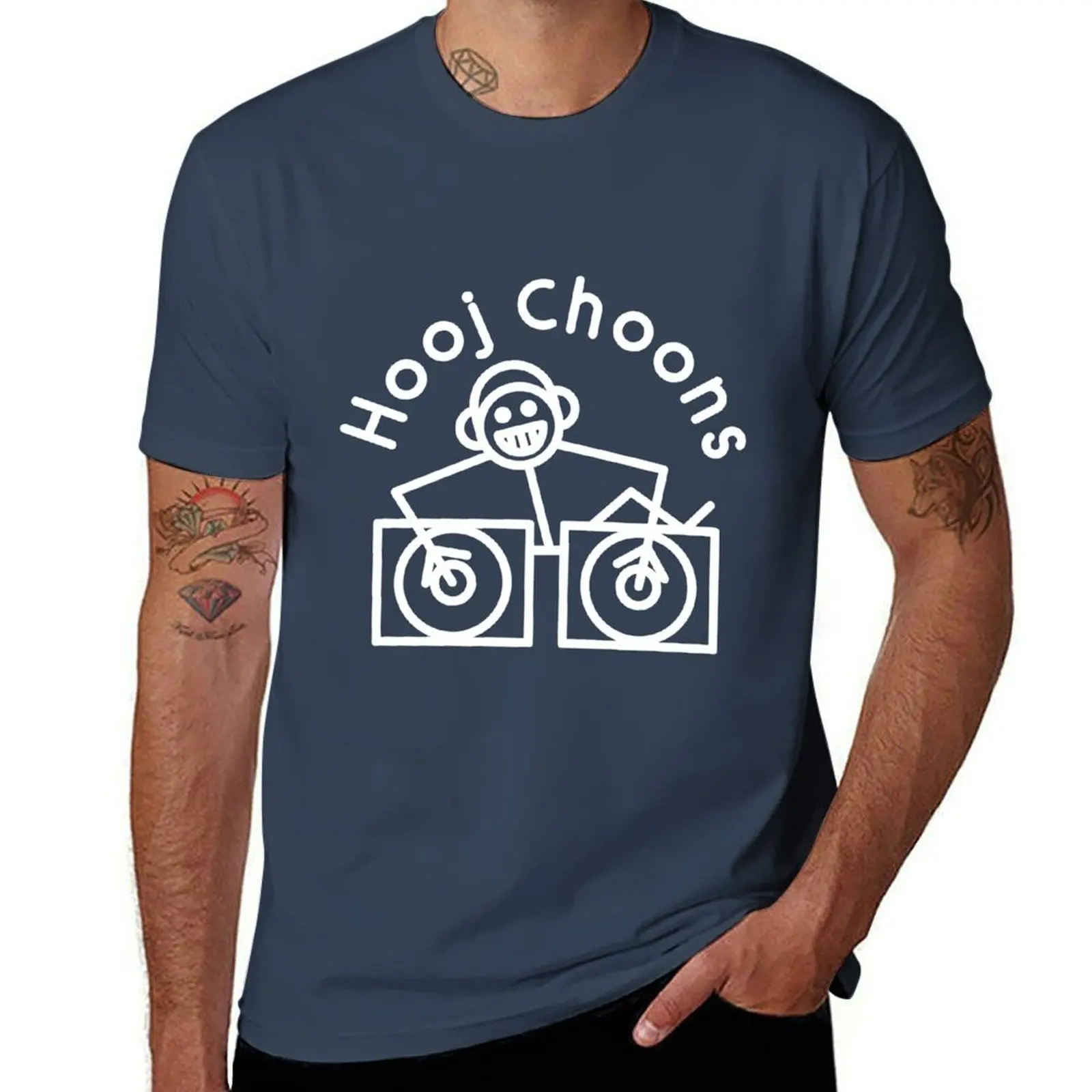 

Hooj Choons Records (White Logo) T-Shirt T-shirts oversize sweat mens t shirts top quality