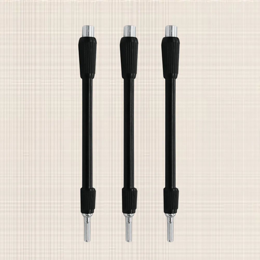 

3Pcs Flexible Shaft Extension Hex Connector Durable Adapter for Electric Drill Drill Bit Extension Screwdriver