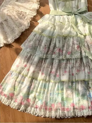 10 best sales grön lolitaklänning - №8