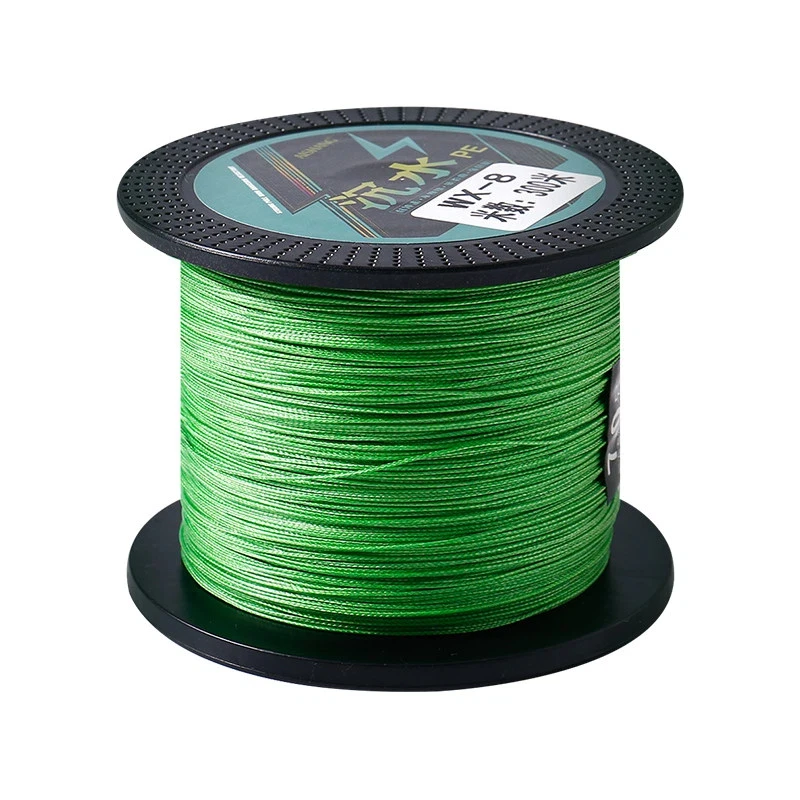 

100M 300M 500M 8 Strand Braided PE Line Ultra Smooth Core Woven Abrasion Sinking PE Lure Line Lake Stream Oceam Fishing Line