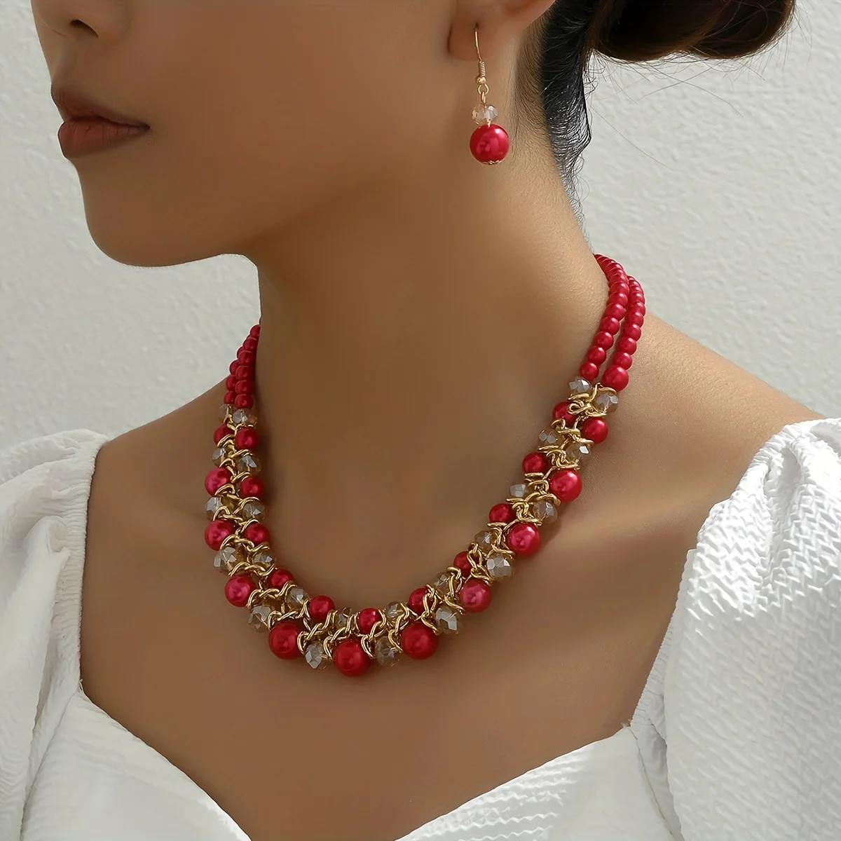 Earrings Plus Neckl…