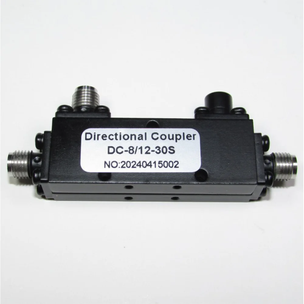DC-8/12-30S 8-12GHz 30dB 20W SMA RF Microwave Coaxial Directional Coupler