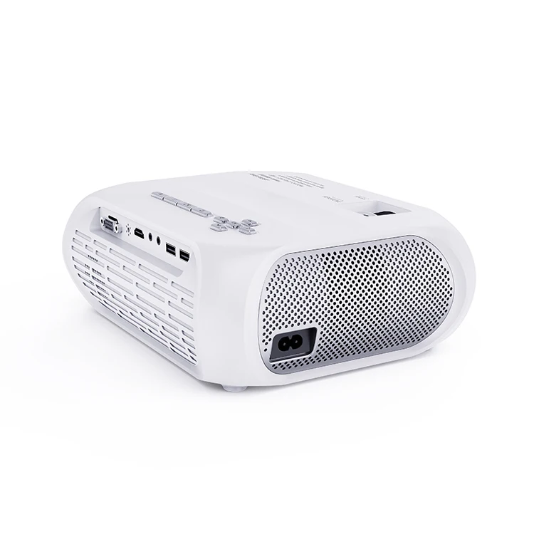 Portable Home Theater Mini Pocket Projector OEM Color High Lumens Native 1080p LCD Mini Projector