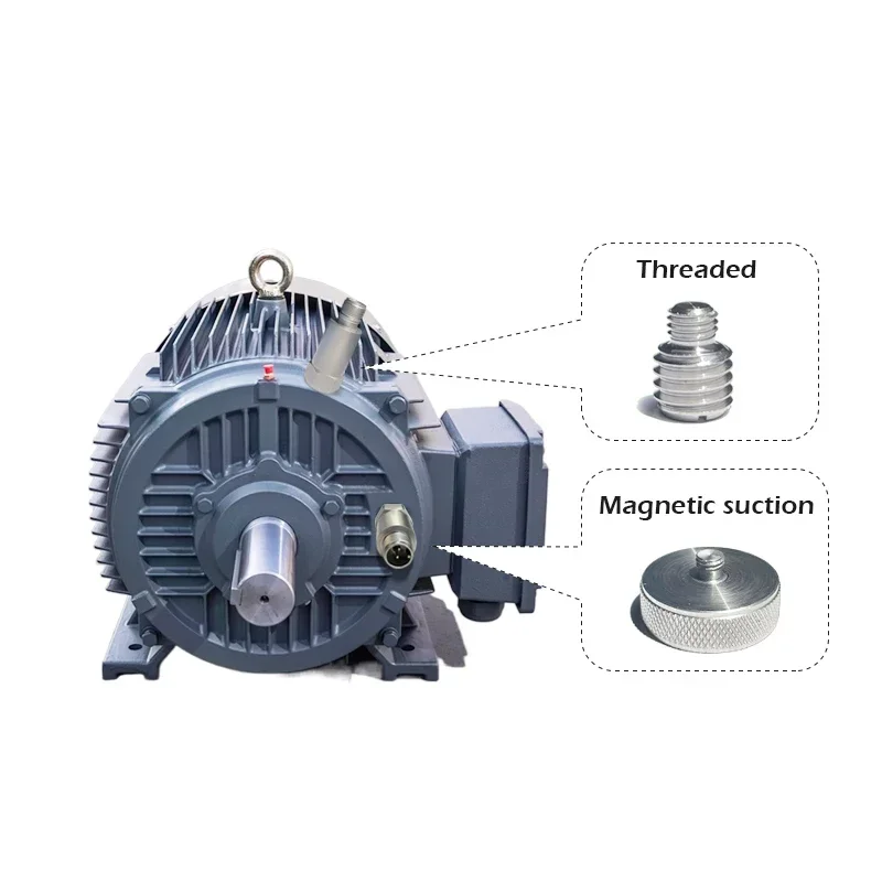 Fabricación al por mayor de sensores de vibración digitales piezoeléctricos con aprobación CE con sensor de monitoreo de vibración de motor industrial RS485