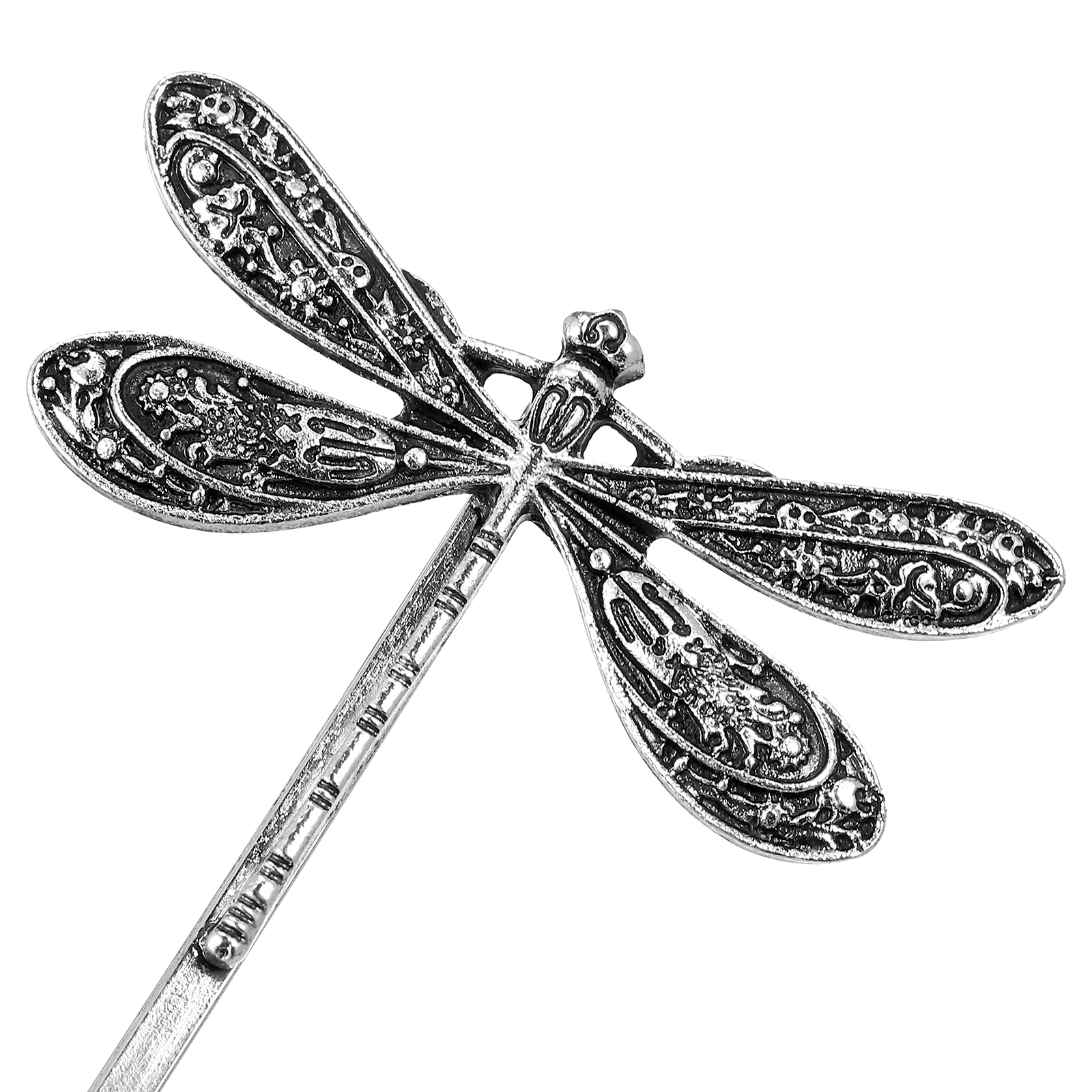 

4pcs Vintage Clips Retro Metal Alloy Hairpins Dragonfly Hair Clip Durable Wedding Dragonfly Hair Accessory Party Accessories