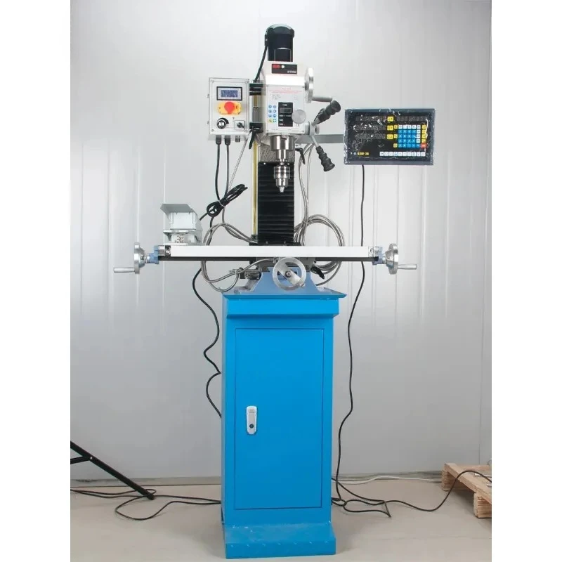 FS-30V 1000W Conventional Automatic Variable Speed Digital Display Wood Metal Feed Drilling and Milling Machine