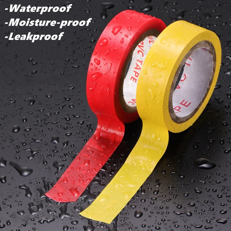 Rainbow Colour Vinyl Pinstriping Tape, Insulating Electrical Tape 16mmx6m for Electrician,School Marking Floor,Crafting,Vehicles